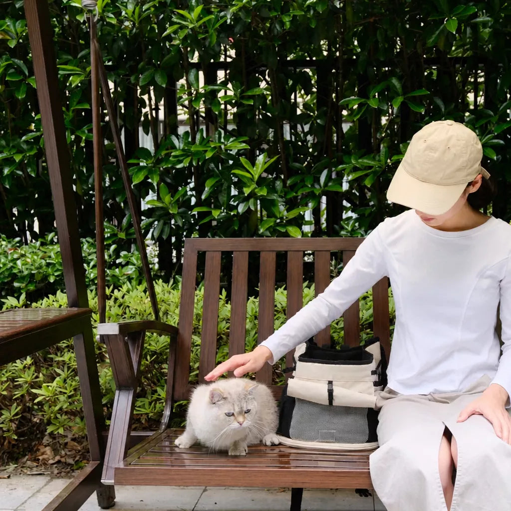 Pet Backpack Carrier for Cats and Small Dogs
