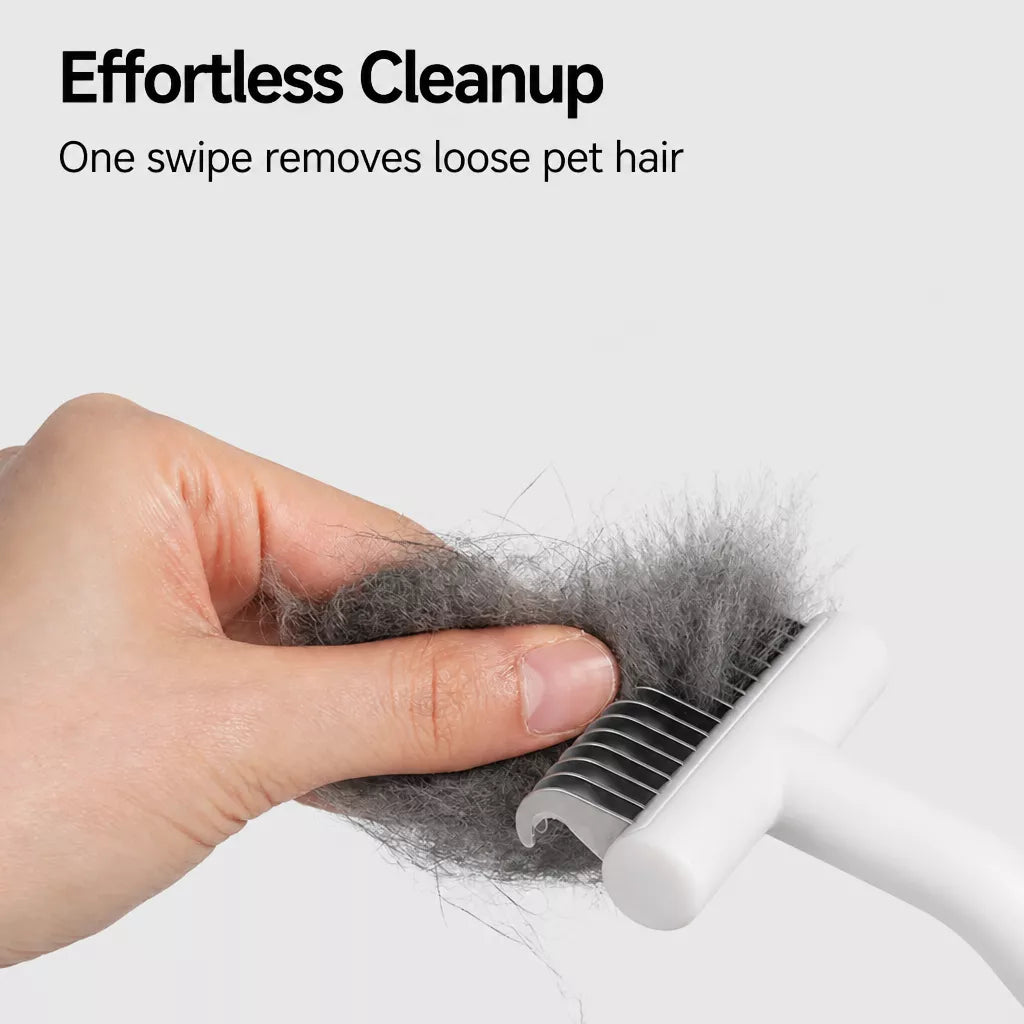 Pet Detangling and Loose Hair Removal Comb for Cats and Dogs