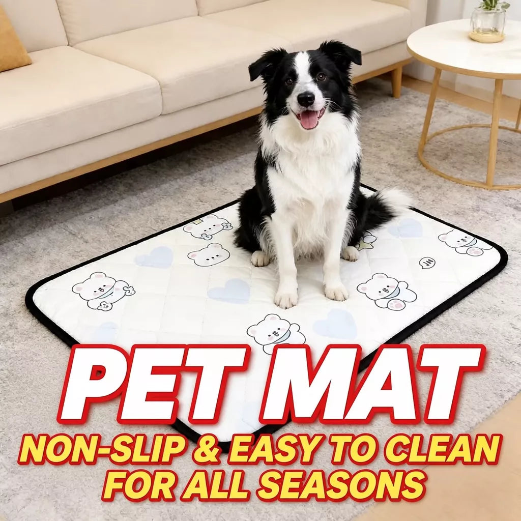 Reversible Waterproof Oxford Cloth Pet Mat for Dogs & Cats