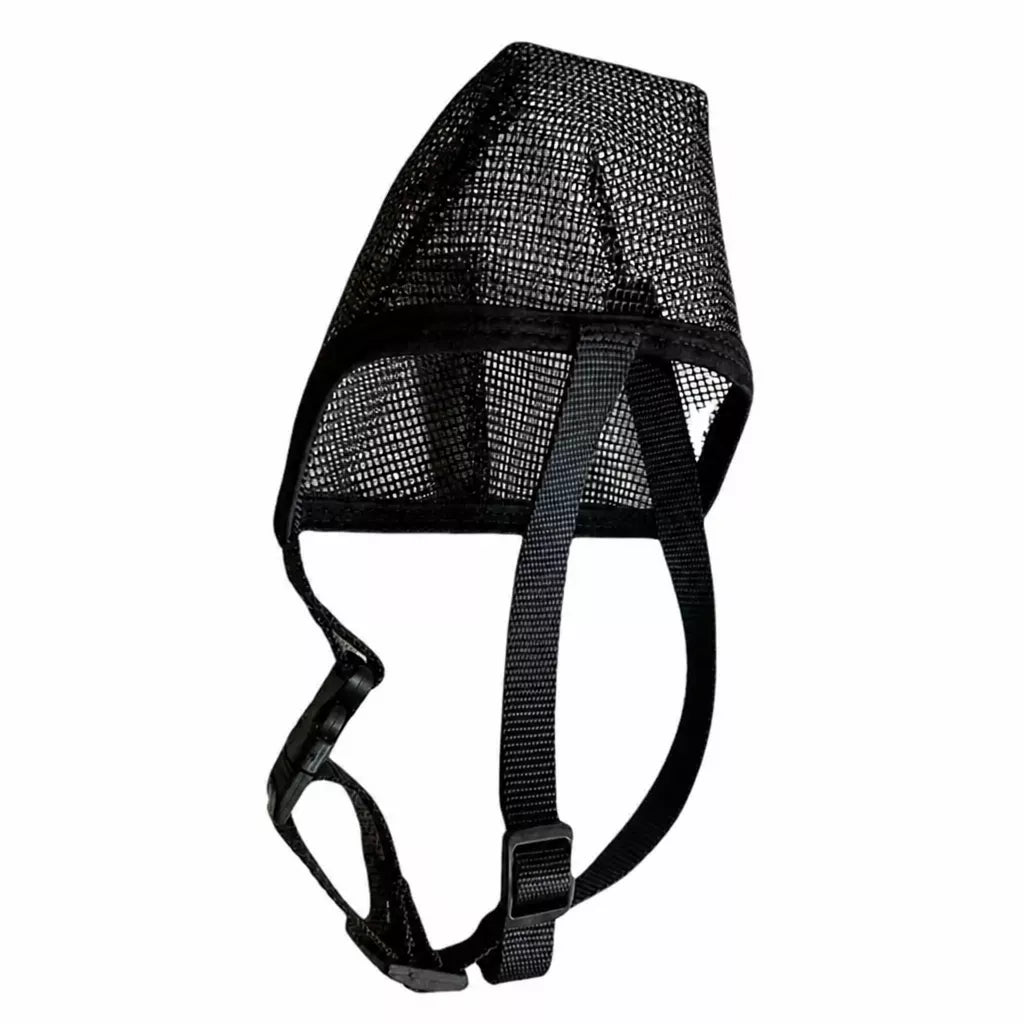 Full-Coverage Breathable Mesh Dog Muzzle