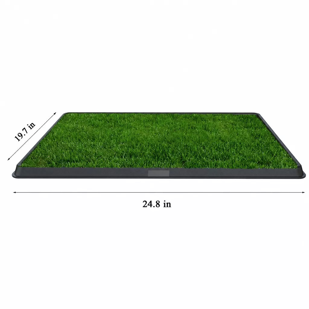 Artificial Grass Dog Potty Training Tray