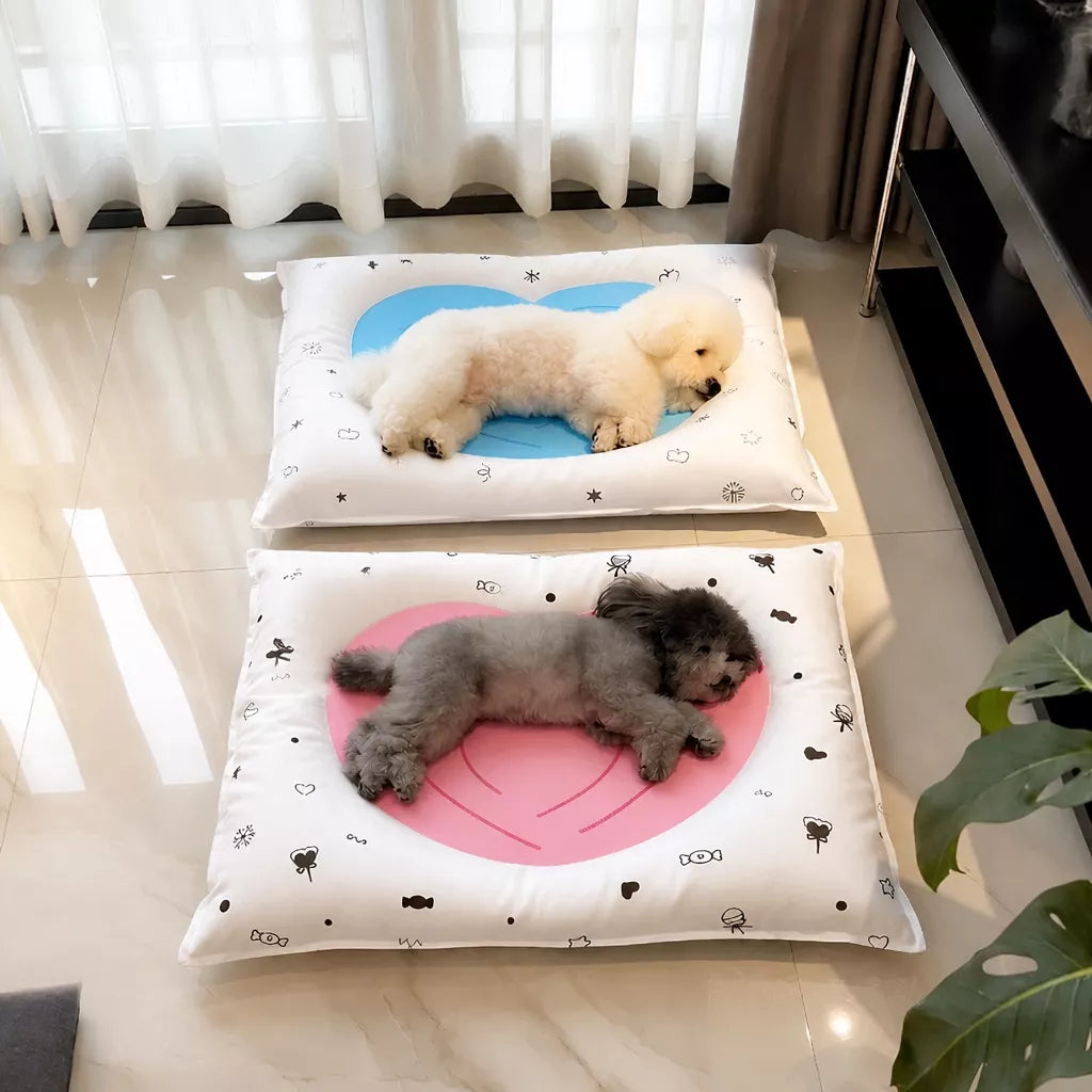 Gel Pet Mat for Small Dogs and Cats – 25.6 x 22 in