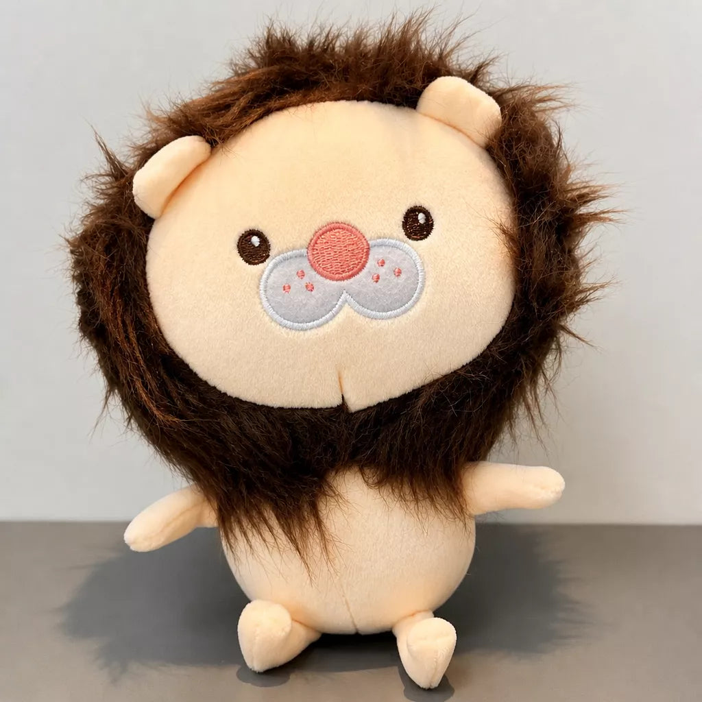 Plush Dog Toys with Squeakers and Crinkle Details