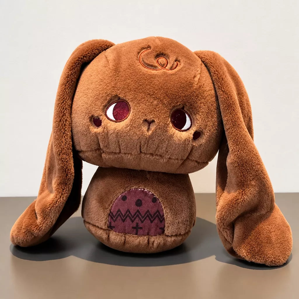 Plush Dog Toys with Squeakers and Crinkle Details