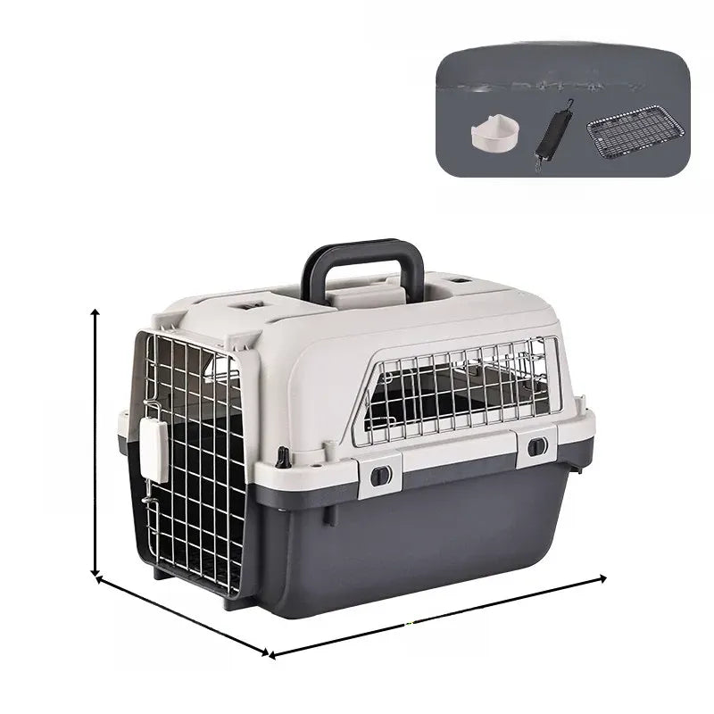 Portable Pet Carrier Crate for Dogs and Cats