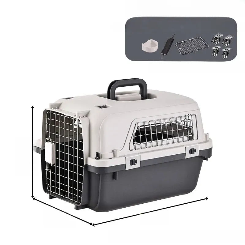 Portable Pet Carrier Crate for Dogs and Cats