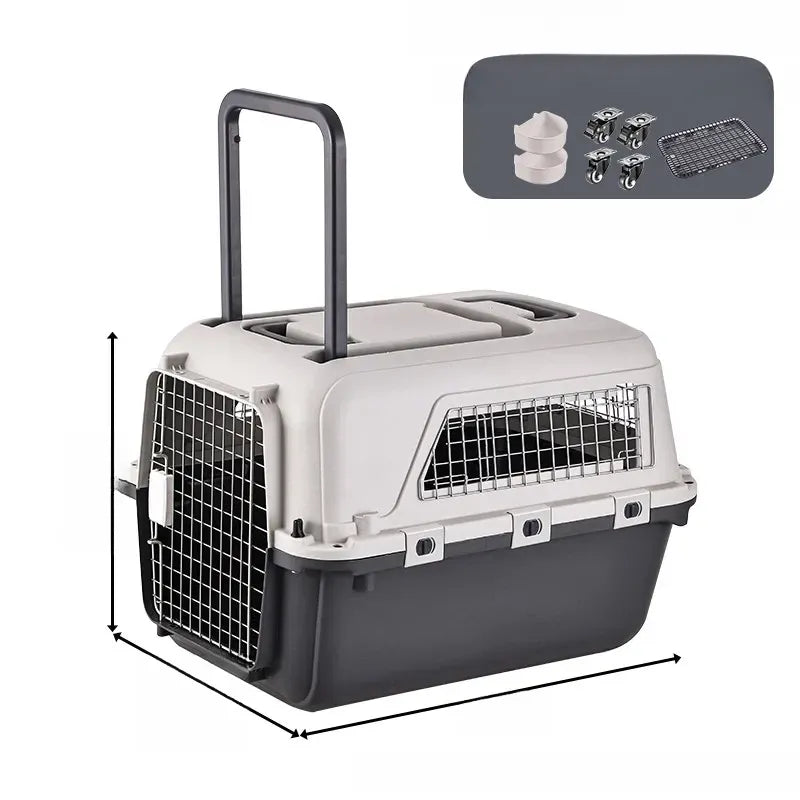 Portable Pet Carrier Crate for Dogs and Cats