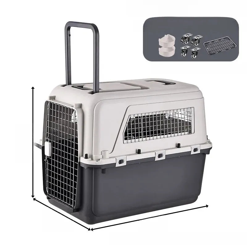 Portable Pet Carrier Crate for Dogs and Cats