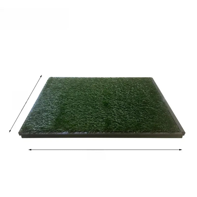 Artificial Grass Dog Potty Training Tray
