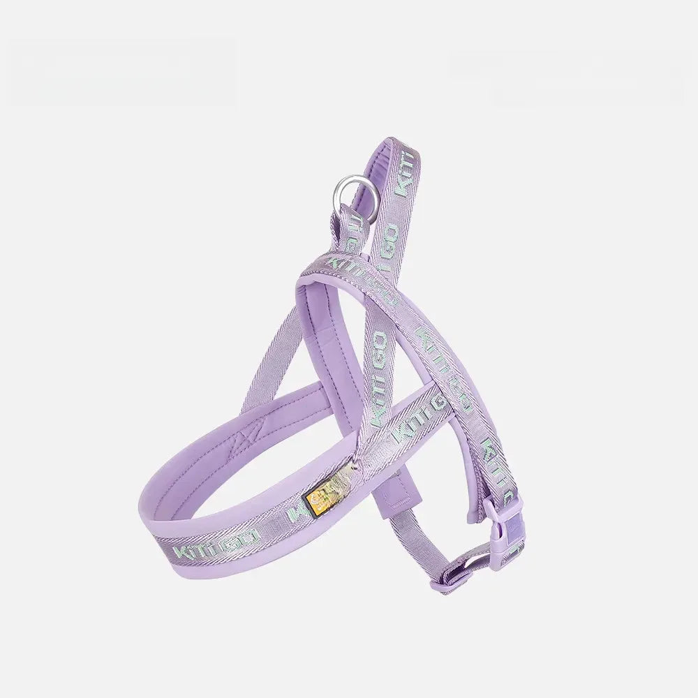 Nylon Dog Harness with Collar and Leash Set Options