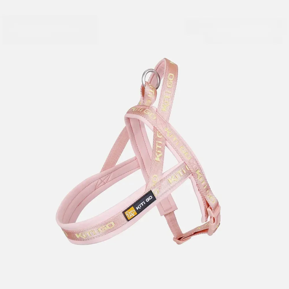 Nylon Dog Harness with Collar and Leash Set Options