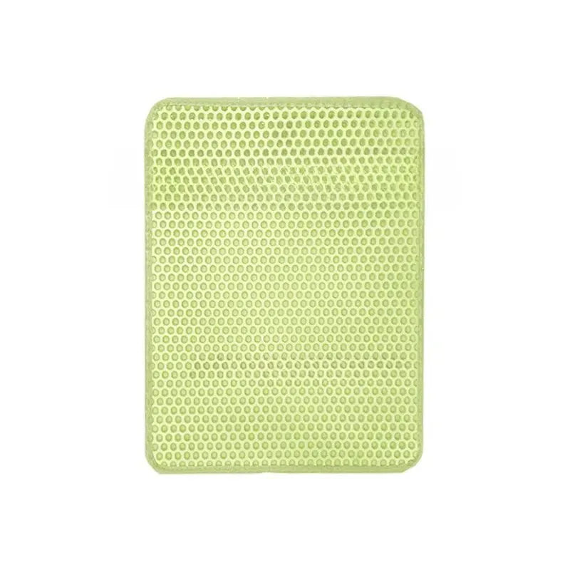 Double-Layer EVA Cat Litter Mat, Cut-to-Fit
