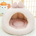 Enclosed Tent Pet Bed for Cats and Small Dogs