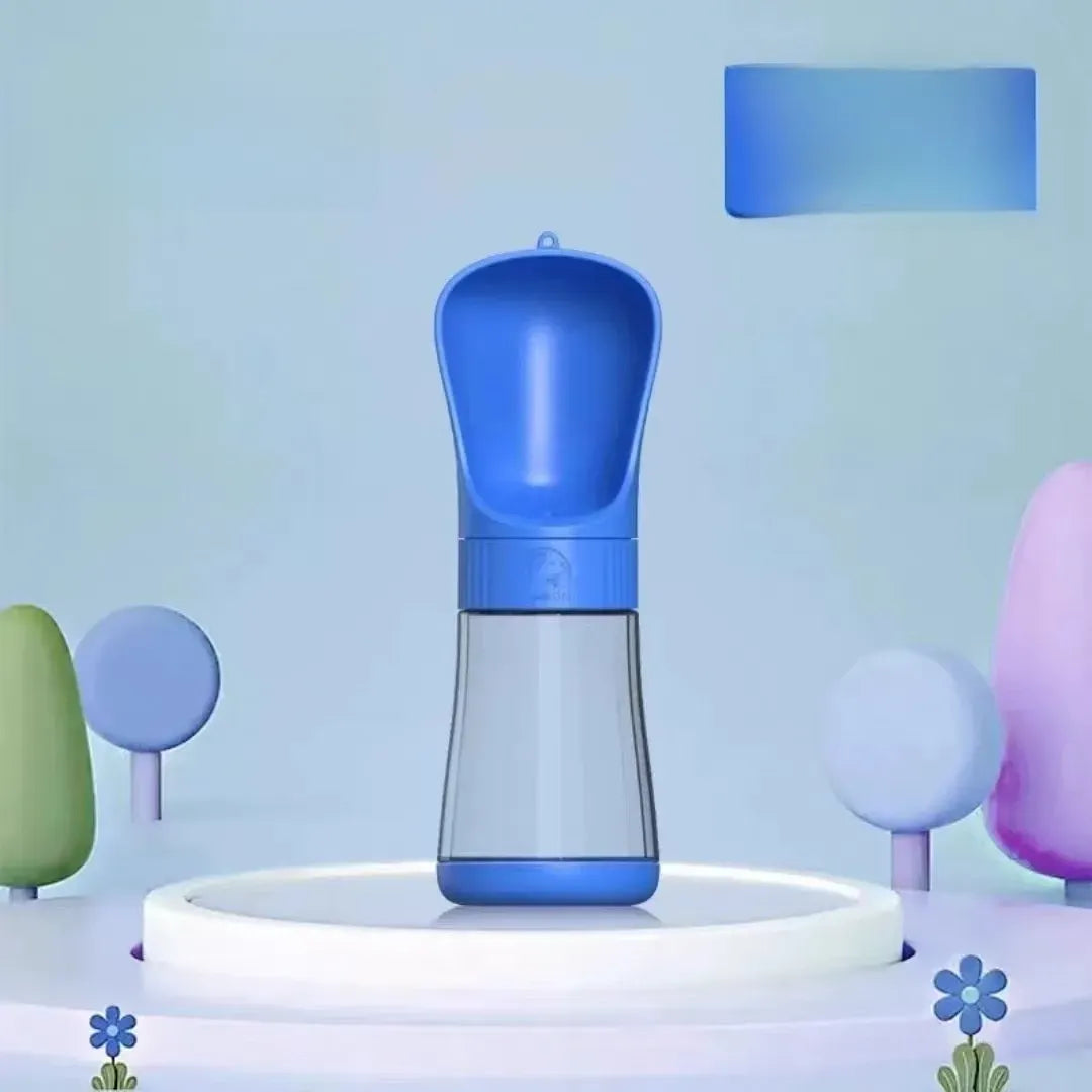 Portable Dog Water Bottle with Foldable Cup for Travel