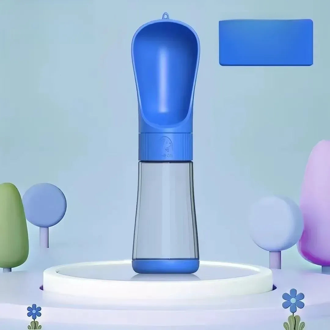 Portable Dog Water Bottle with Foldable Cup for Travel