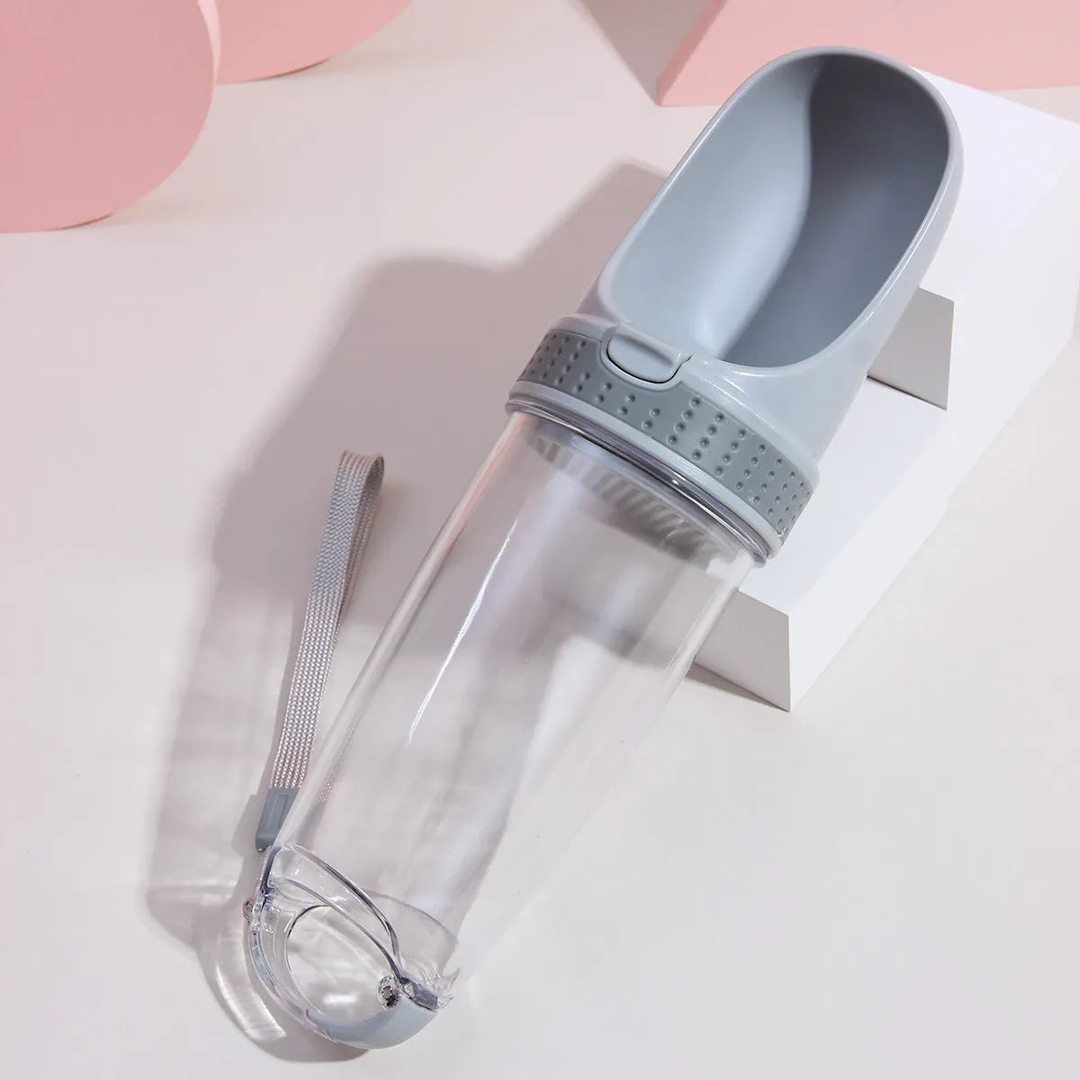 Portable Dog Water Bottle with Foldable Cup for Travel