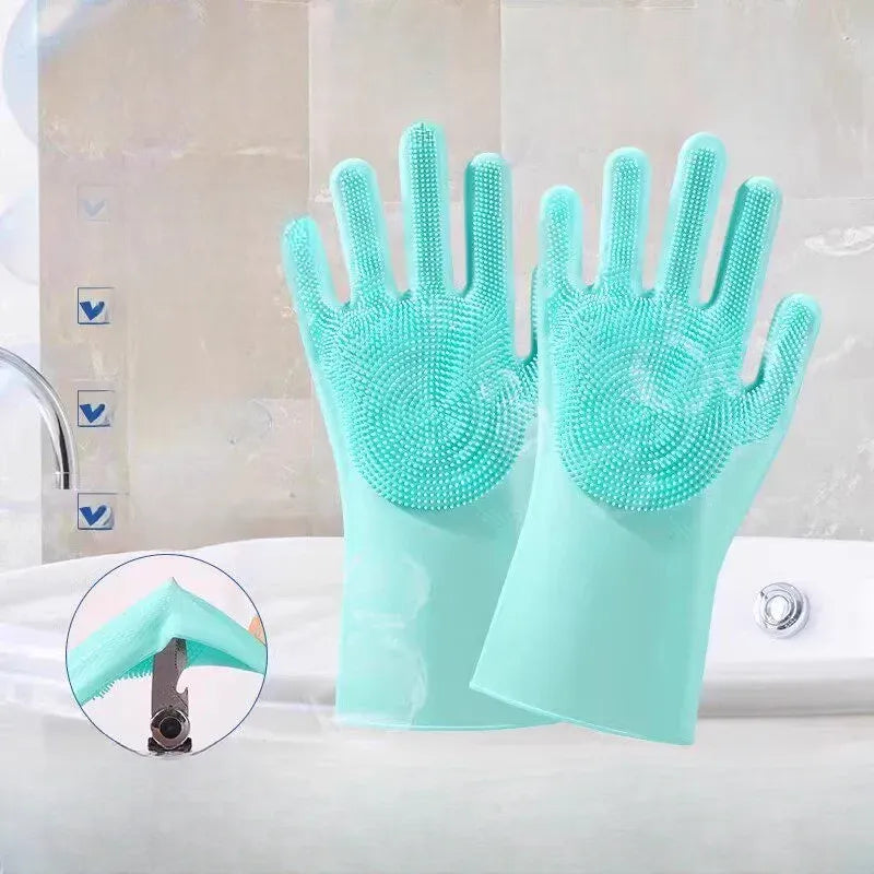 Pet Bathing and Grooming Gloves