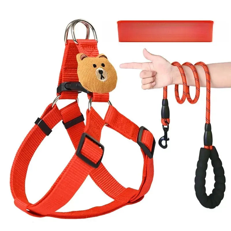 Adjustable Nylon Dog Vest Harness