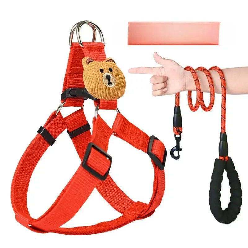 Adjustable Nylon Dog Vest Harness