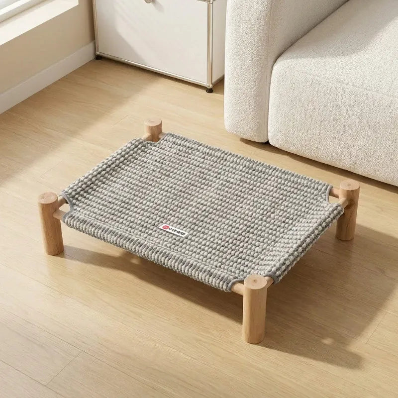 Woven Cat Bed with Scratching Surface