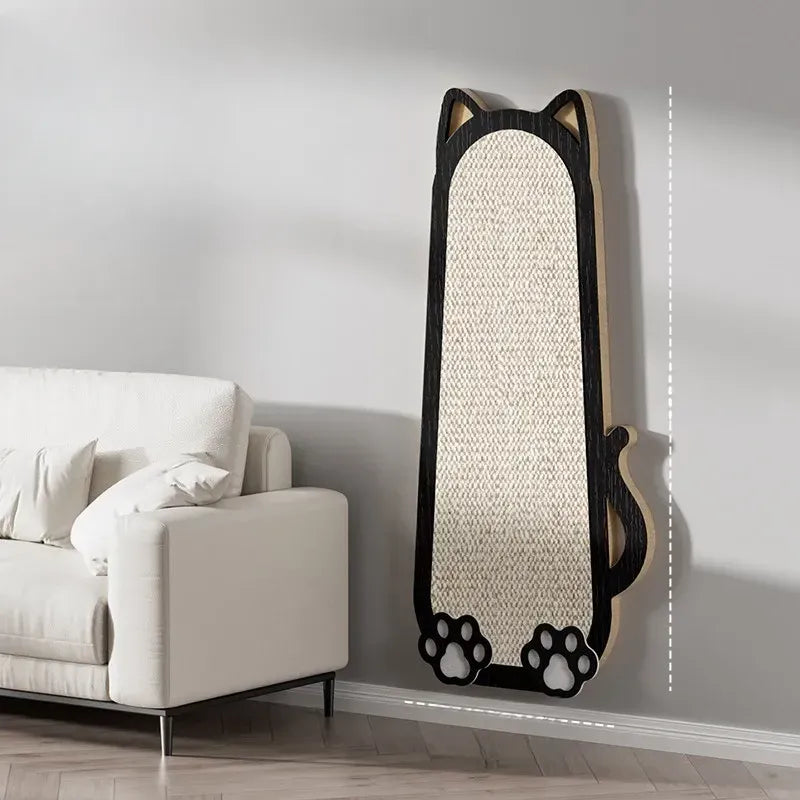 Sisal Cat Scratcher with Wall-Mounted or Floor-Standing Design