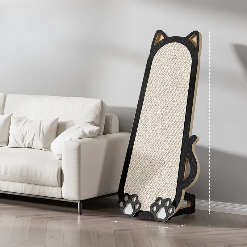 Sisal Cat Scratcher with Wall-Mounted or Floor-Standing Design