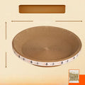 Corrugated Paper Cat Scratcher Bed – Round or Oval