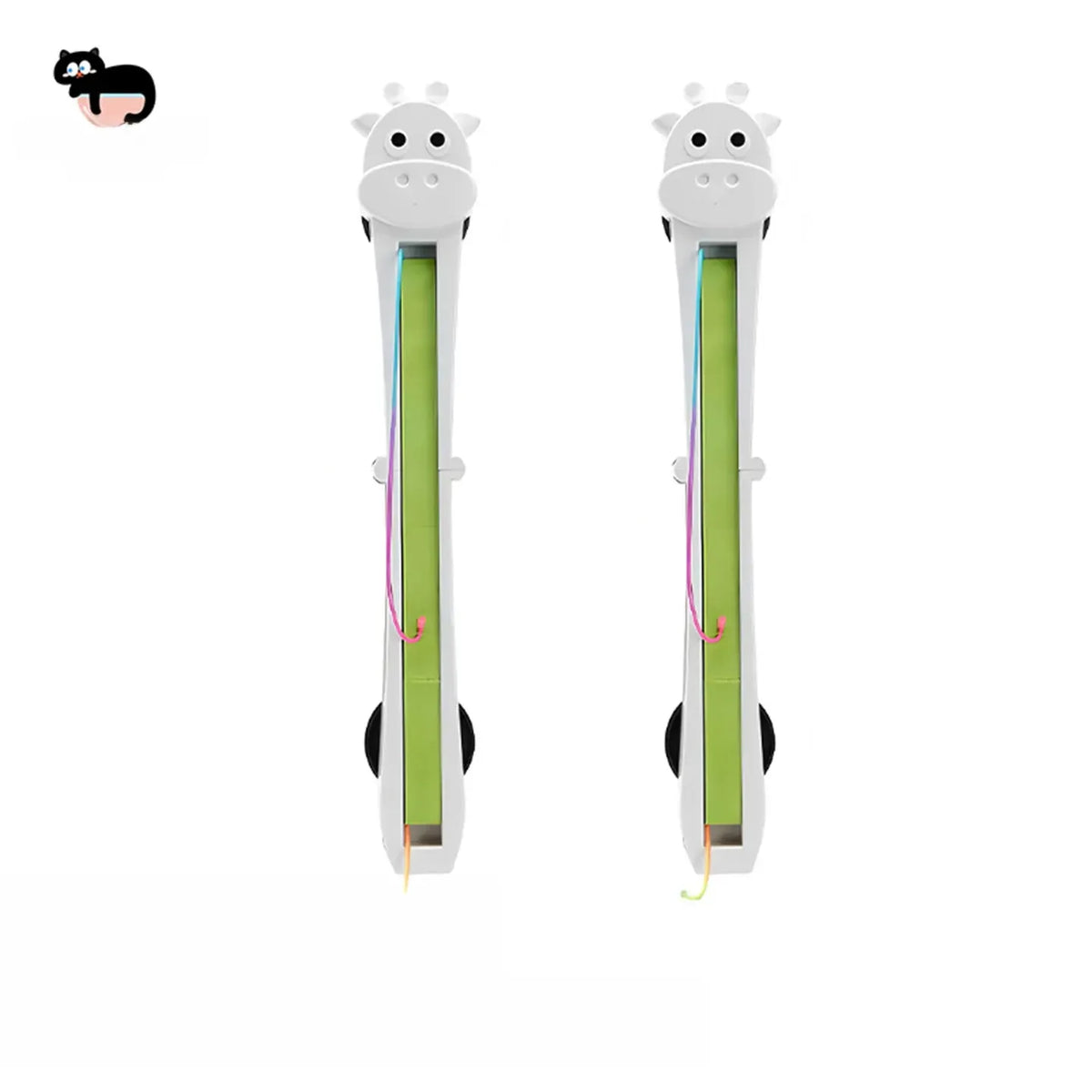 Automatic Wall-Mounted Interactive Cat Toy with Rotating Rope