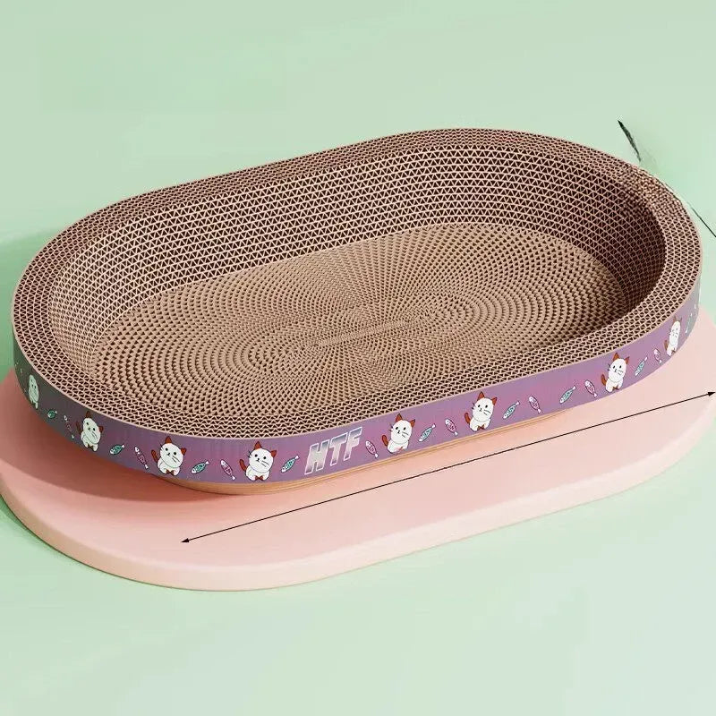 Corrugated Cardboard Cat Scratcher Lounge