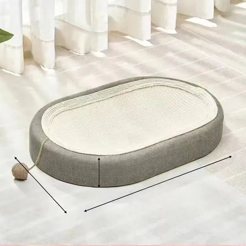 4-in-1 Vertical Cat Scratching Post and Climbing Tower