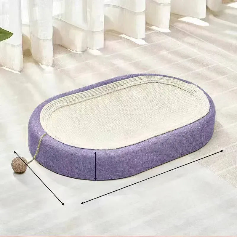 4-in-1 Vertical Cat Scratching Post and Climbing Tower