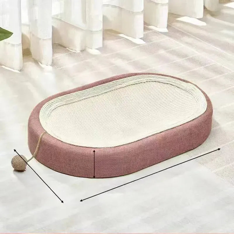 4-in-1 Vertical Cat Scratching Post and Climbing Tower