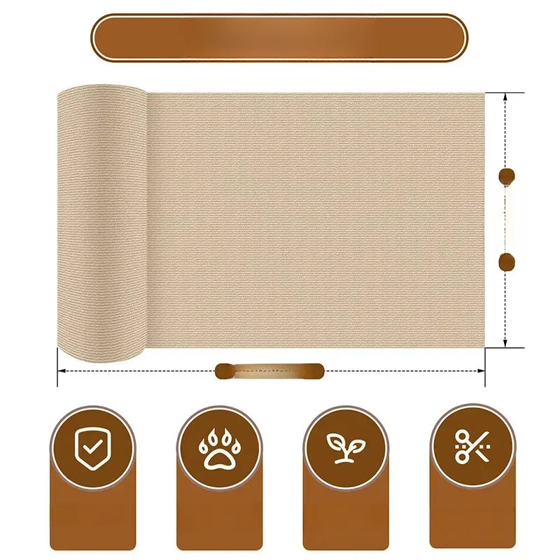 Wall-Mount Cat Scratching Mat