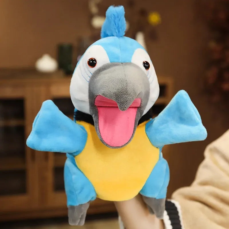 Plush Animal Hand Puppets for Pretend Play