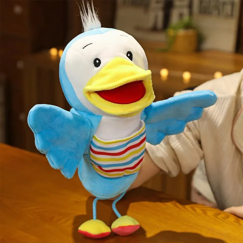 Plush Animal Hand Puppets for Pretend Play