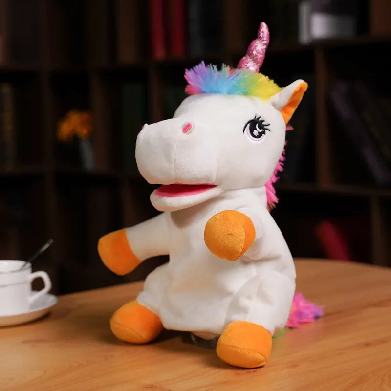 Plush Animal Hand Puppets for Pretend Play
