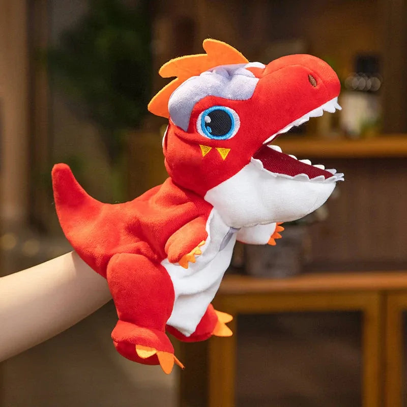 Plush Animal Hand Puppets for Pretend Play