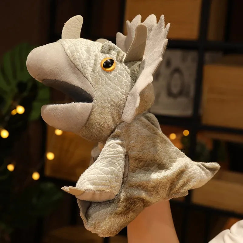 Plush Animal Hand Puppets for Pretend Play