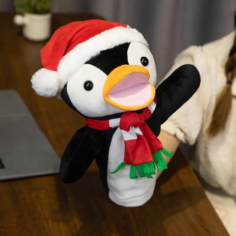 Plush Animal Hand Puppets for Pretend Play