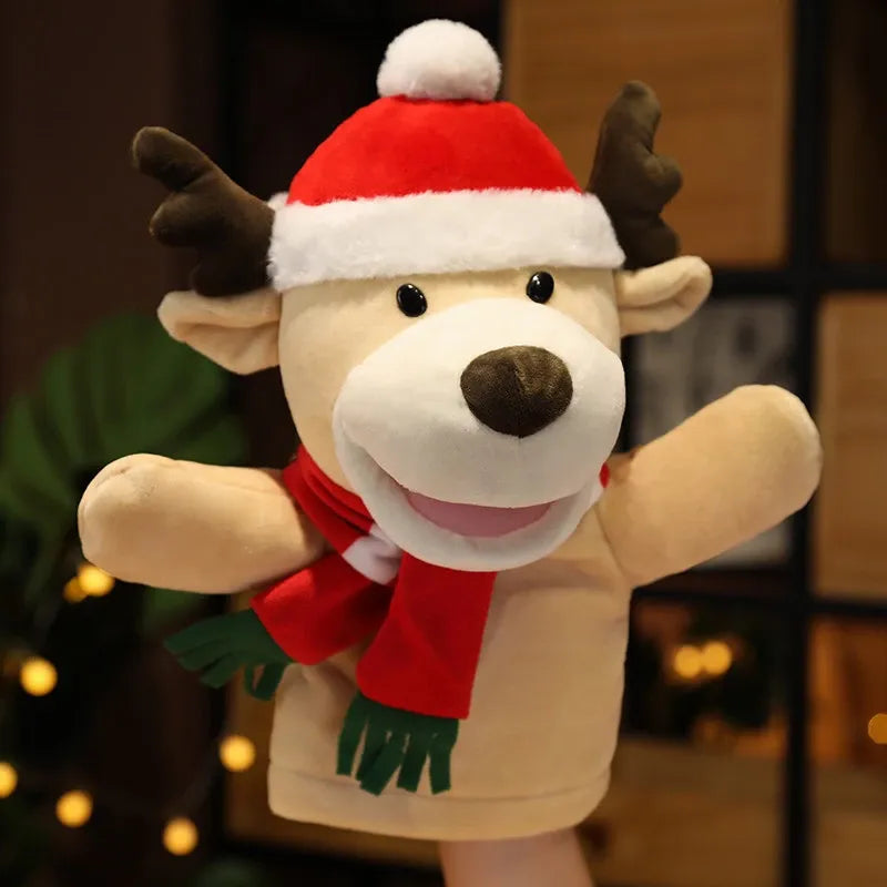 Plush Animal Hand Puppets for Pretend Play