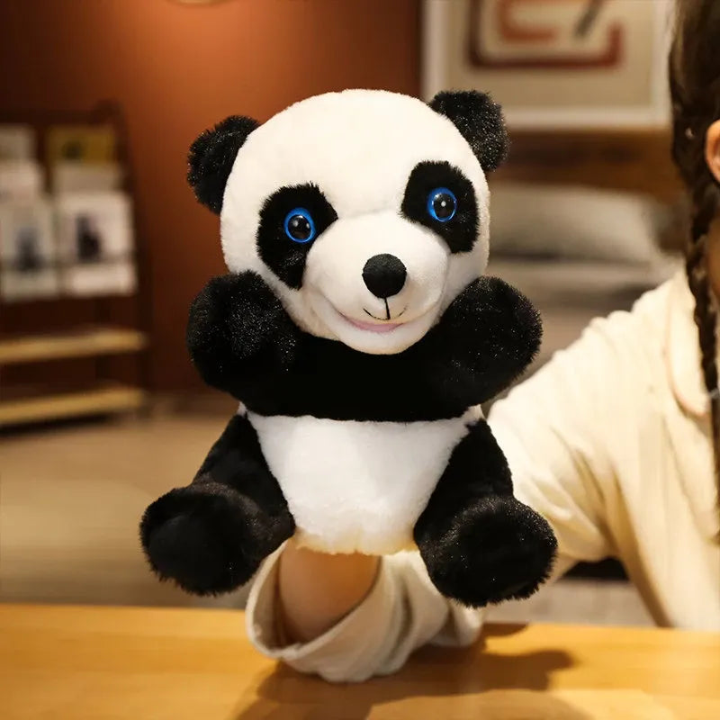 Plush Animal Hand Puppets for Pretend Play