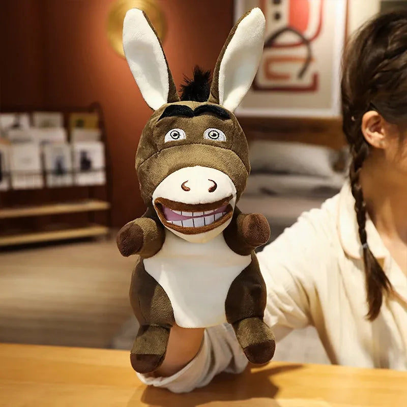 Plush Animal Hand Puppets for Pretend Play