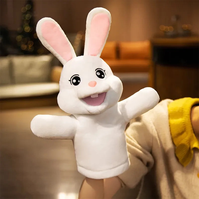 Plush Animal Hand Puppets for Pretend Play