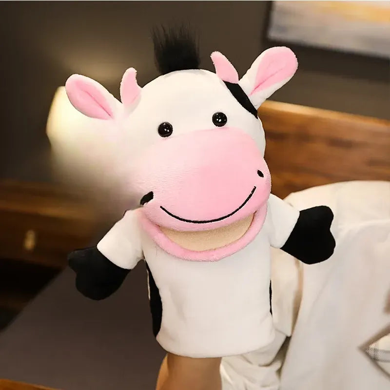 Plush Animal Hand Puppets for Pretend Play