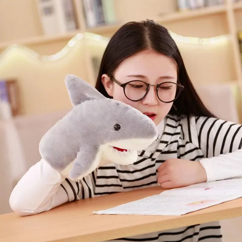 Plush Animal Hand Puppets for Pretend Play