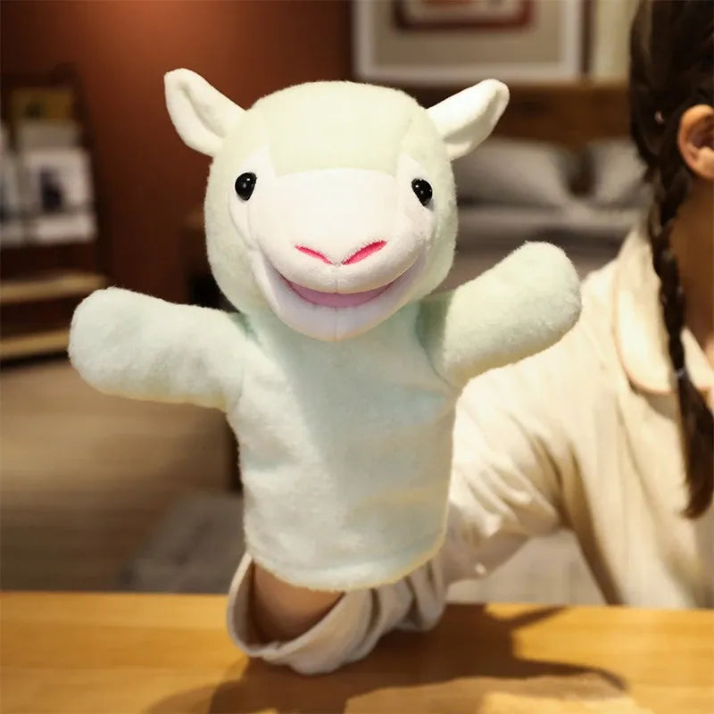 Plush Animal Hand Puppets for Pretend Play