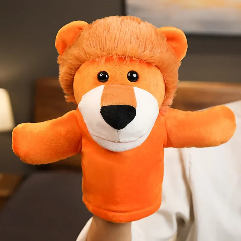 Plush Animal Hand Puppets for Pretend Play