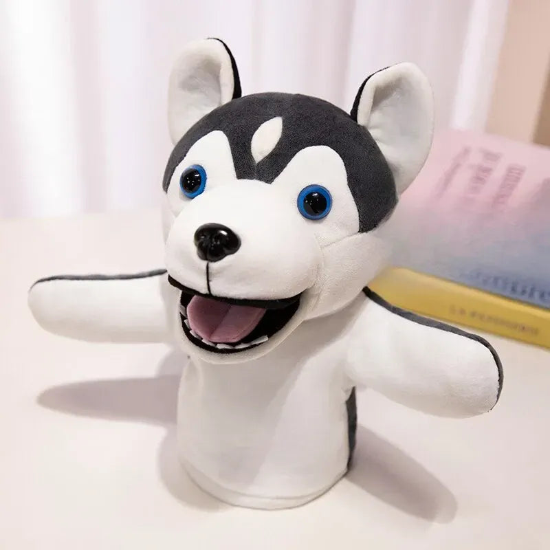 Plush Animal Hand Puppets for Pretend Play