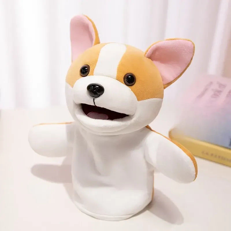 Plush Animal Hand Puppets for Pretend Play