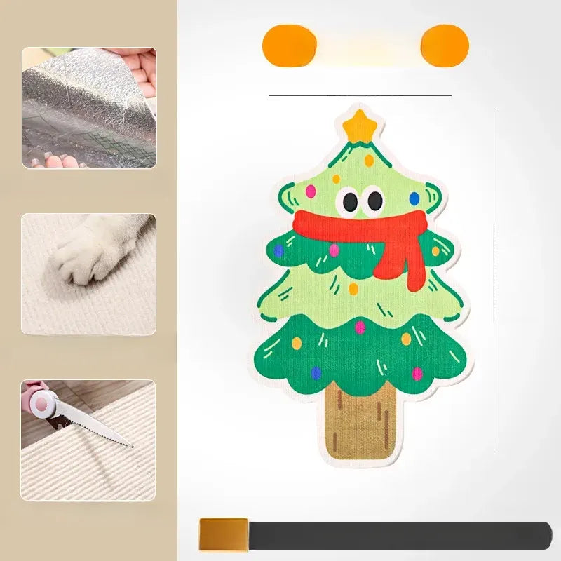 Self-Adhesive Wall Cat Scratcher Pad
